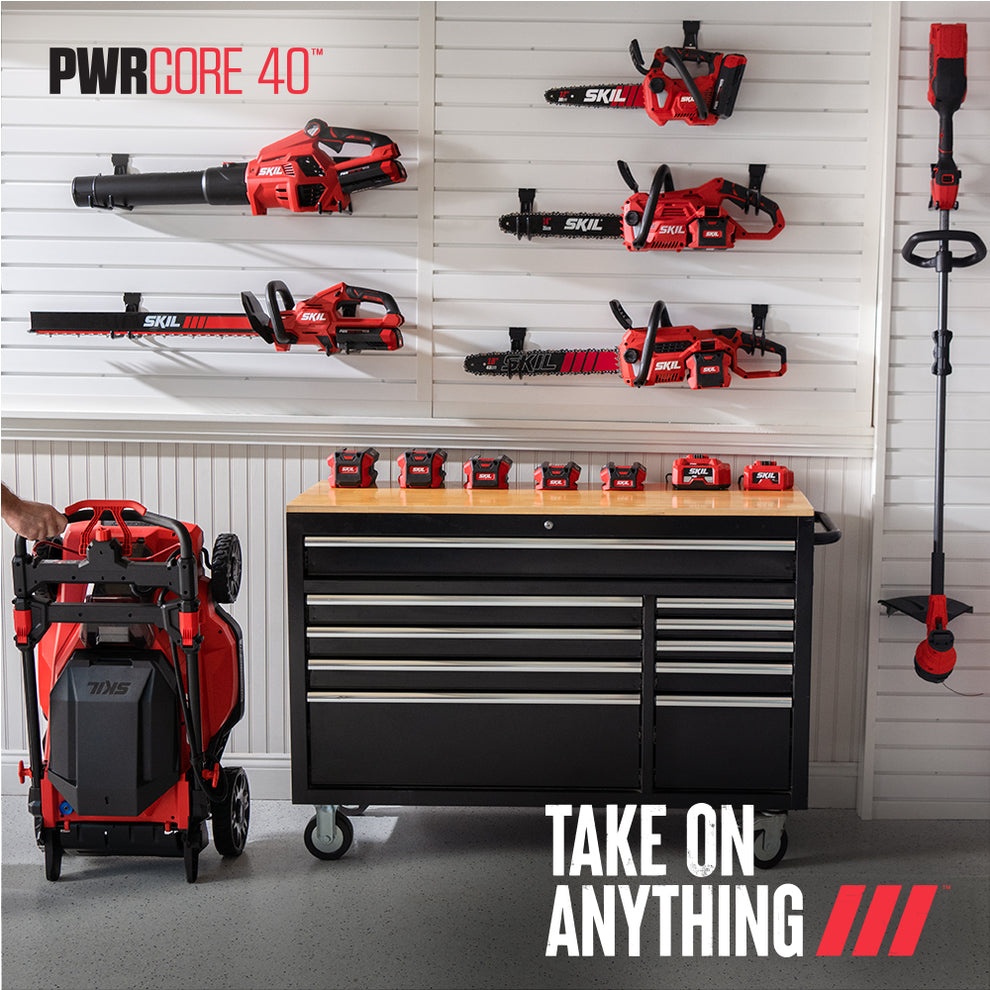 40V 20 In. Self-Propelled Mower Kit with Smart Caddy™