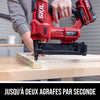 Kit d’agrafeuse à couronne étroite sans balais de 20 V, de cal. 18 et de 1/4 po