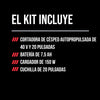 Kit de cortadora de césped autopropulsada de 20 pulgadas de 40 V con Smart Caddy™