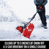 20V 10 In. Snow Shovel Kit