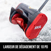 Kit de pelle à neige de 20 V, 10 po