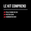 Kit de pelle à neige de 20 V, 10 po