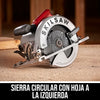 Sierra Skilsaw Sidewinder™ de 7-1/4 pulgadas con hoja a la izquierda