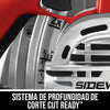 Sierra Skilsaw Sidewinder™ de 7-1/4 pulgadas con hoja a la izquierda
