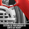 Sierra Skilsaw Sidewinder™ ligera de 7-1/4 pulgadas