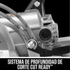 Sierra Skilsaw de tornillo sin fin de 7 pulgadas empujable para concreto