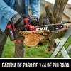 Kit de motosierra de 12 pulgadas con empuñadura superior de 40 V