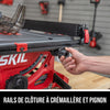 Scie à table compacte de 15 A, 8-1/4 po et support pliant