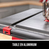 Scie à table compacte de 15 A, 8-1/4 po et support pliant