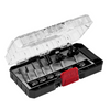 6-Piece Carbide Router Bit Set in Interlocking Case