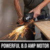 8 Amp 5 IN. Corded Angle Grinder