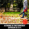 Kit de souffleuse à feuilles sans balais de 40 V, 530 pi3/min