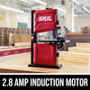 2.8 Amp 9 In. 2-Speed Benchtop Band Saw
