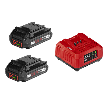 20V 2X2.0Ah Battery and Charger Starter Kit
