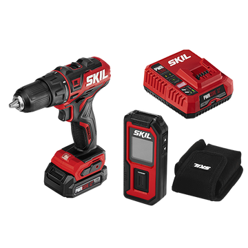 12V Brushless 1/2 IN. Drill Driver & Laser Measurer Kit