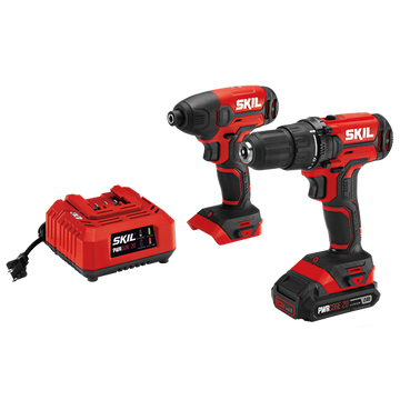 20V Drill Driver & Impact Driver Kit