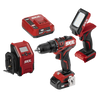12V Brushless 3-Tool Combo Kit: Drill Driver, Inflator & Area Light