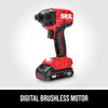 20V Brushless Drill Driver & Impact Driver Combo Kit