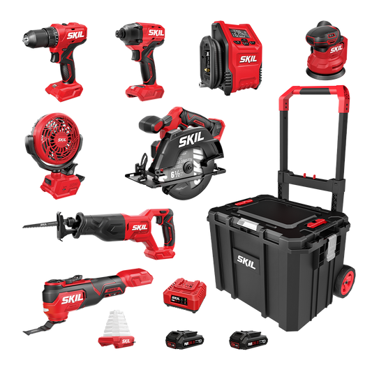 20V Brushless 9-Tool Combo Kit