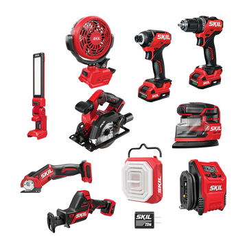 Brushless 12V 10-Tool Combo Kit