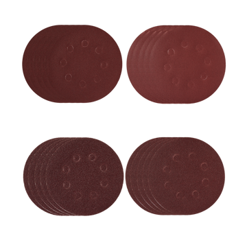20-Piece Mixed 5 In. Round Sanding Paper Kit