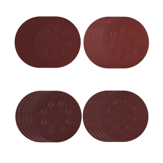 20-Piece Mixed 5 In. Round Sanding Paper Kit