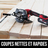 Scie circulaire compacte sans balais de 20 V, 4-1/2 po