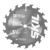 5-1/2 In. 18-Tooth Carbide Tipped Circular Saw Blade