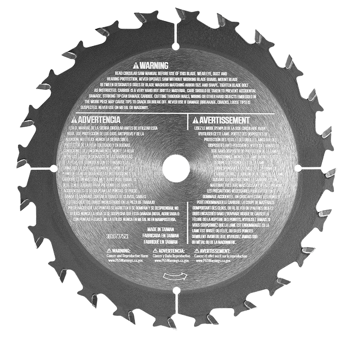 4-1/2 In. 24-Tooth & 40-Tooth Carbide Circular Saw Blade Set | SKIL ...