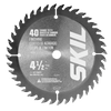 4-1/2 In. 24-Tooth & 40-Tooth Carbide Circular Saw Blade Set