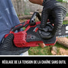 Kit de scie à chaîne sans balais de 12 po