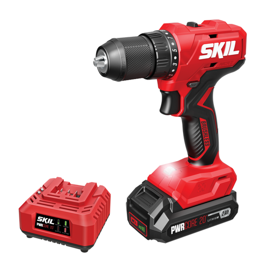 Brushless 20V 1/2 In. Drill Driver Kit