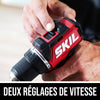 Perceuse-visseuse compacte sans balais de 12 V, 1/2 po