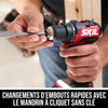 Perceuse-visseuse compacte sans balais de 20 V, 1/2 po