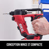 Kit de perceuse à clapet 12V/20V sans balais de 12 V