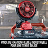 Ventilateur à pince de fixation sans balais de 4 po de 12 V / 20 V, outil seulement
