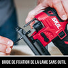Scie sauteuse compacte sans balais de 12 V