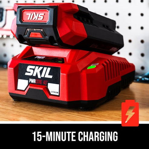 PWR CORE 40™ Brushless 40V 14 IN. String Trimmer Kit, 2.5Ah Battery ...