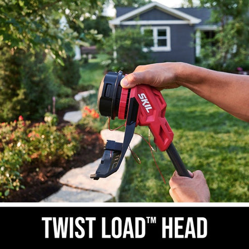 SKIL PWR CORE 20™ Brushless 20V String Trimmer with Twist Load™ Head ...
