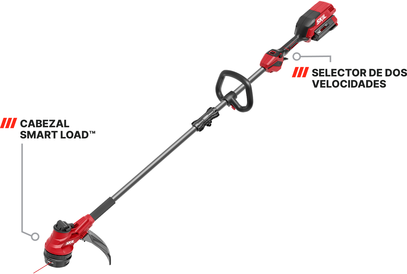 Orilladora de hilo de 15 pulgadas de 40 V sin escobillas con Smart Load™ 