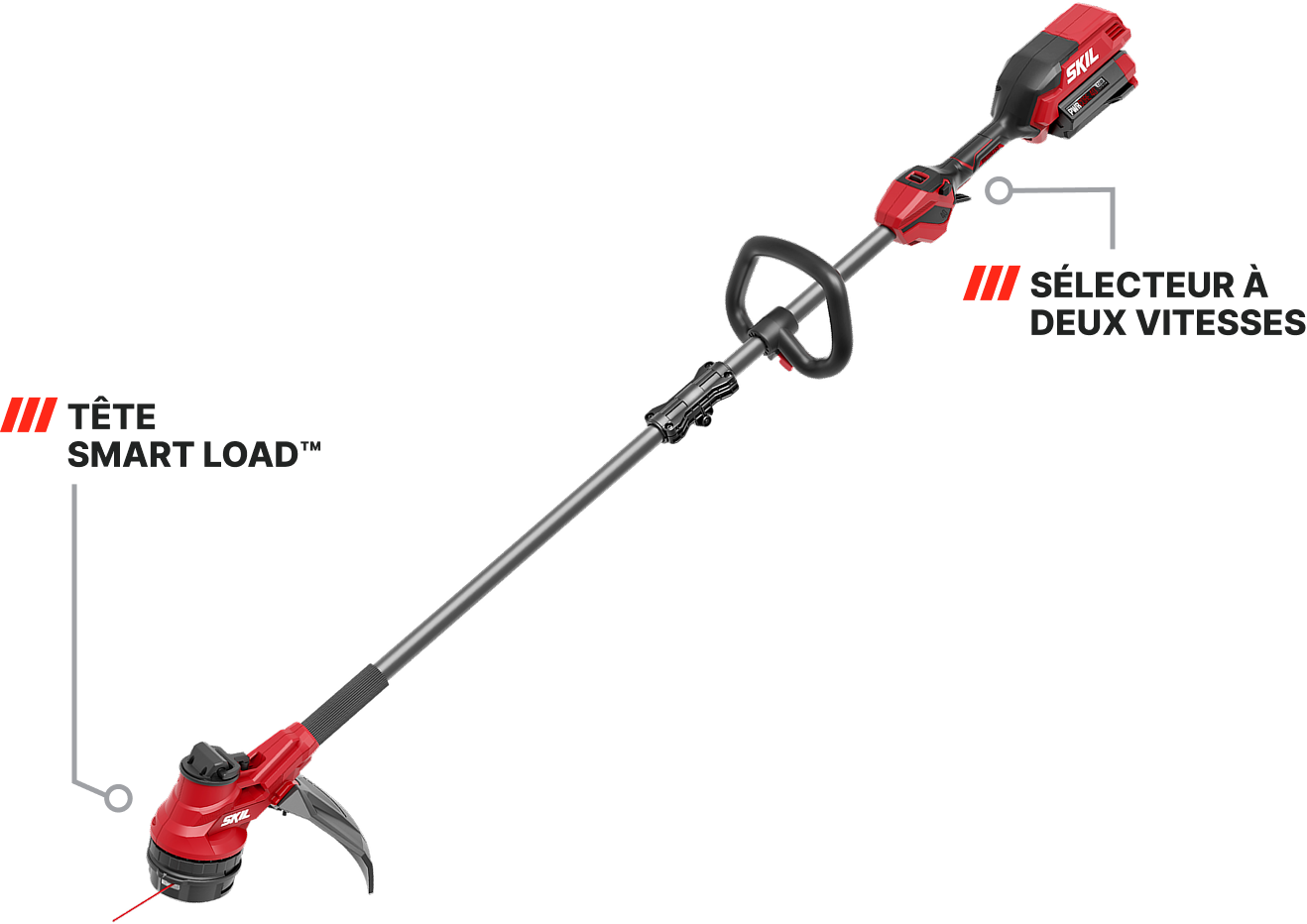 Taille-bordure sans balais de 40 V, 15 po avec Smart Load™ 