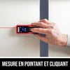 Mesureur laser avec roue jusqu’à 65 pi