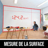 Mesureur laser avec roue jusqu’à 65 pi