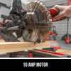 10 Amp 7-1/4 In. Single Bevel Sliding Miter Saw
