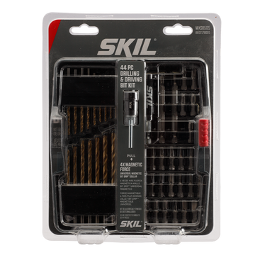 44 Piece Drilling and Screw Driving Kit with Bit Grip