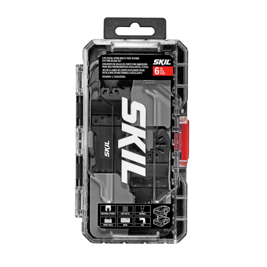 6 Pc Oscillating Multi-Tool Plunge Cutting Blade Set