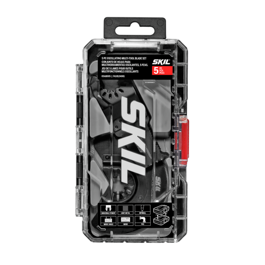 5 Pc Oscillating Multi-Tool Blade Set