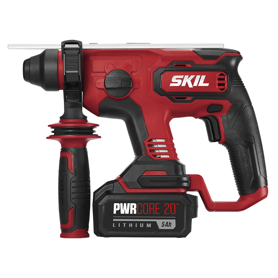 Battery Power Router Hammer PWRCore 20™ Brushless 20V¬† 7/8 IN. Rotary Hammer Kit with 5.0Ah Battery