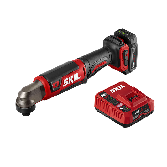 12V Brushless 1/4 IN. Hex Right Angle Impact Driver Kit