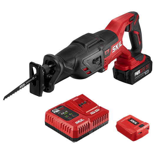 Kit de sierra alternativa de 20 V sin escobillas